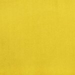 vidaXL Chaises à manger lot de 2 Jaune moutarde Velours