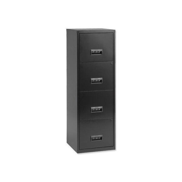 Maxi Classeur pour dossiers suspendus 4 tiroirs - Dim L40 x H126 x P40 cm Noir PIERRE HENRY