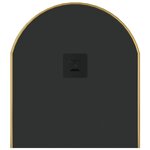 vidaXL Miroir mural Doré 80x35 cm Ovale