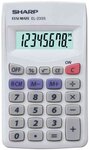 Calculatrice de poche EL 233S 60x103 mm Blanc ou Noir SHARP