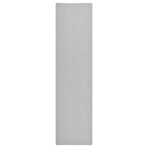 vidaXL Tapis de couloir Gris clair 80x300 cm