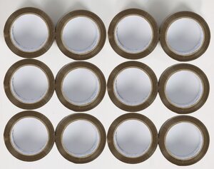 Lot de 12 Rouleaux Adhésifs Havane – 48mm x 68m   Haute Résistance & Forte Adhérence