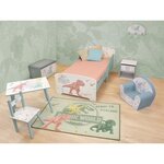 jurassic world tapis dinosaure 120 x 80 cm