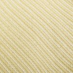 vidaXL Voile d'ombrage 160 g/m² Beige 6x6x6 m PEHD