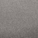 vidaXL Tabourets de bar lot de 2 gris foncé tissu