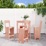 vidaXL Ensemble de bar de jardin 5 Pièces bois massif de Douglas
