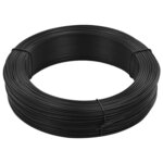 vidaXL Fil de liaison de clôture 250 m 2 3/3 8 mm Acier Anthracite