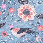 Parure de lit - 240 x 260 cm - coton imprimé floral