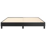 vidaXL Cadre de lit sans matelas noir 180x200 cm similicuir