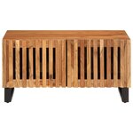vidaXL Table basse 80x51x40 cm bois massif d'acacia