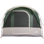 vidaXL Tente de camping tunnel 3 personnes vert imperméable