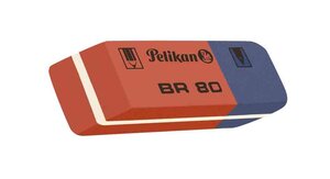 Gomme caoutchouc BR 80 encre et crayon (L)4(P)14 x (H)8 mm PELIKAN