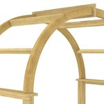 vidaXL Arche 141x97x243 cm Bois de pin massif imprégné
