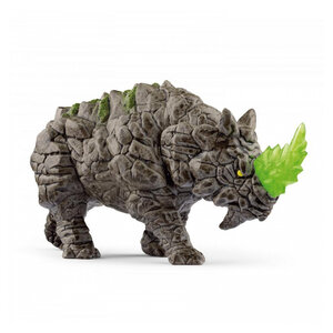 Rhinocéros de Pierre EL DRADOR - Figurine de Combat Épique d'Eldrador