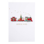 Carte De Vœux Signature - Train De Noël - Draeger paris
