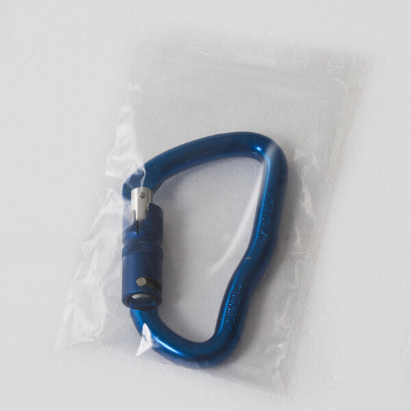 Lot de 1000 sachets plastiques à fermeture zip 100x150mm avec trou de suspension