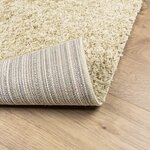 vidaXL Tapis shaggy PAMPLONA poils longs moderne doré 240x340 cm