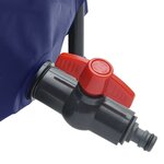 vidaXL Réservoir d'eau avec robinet pliable 750 L PVC