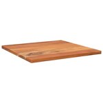 vidaXL Dessus de table 60x60x2 5 cm carré bois massif d'acacia