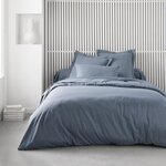 Taie d'oreiller - 63 x 63+5 cm uni - Denim