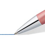 Stylo bille rétractable triplus  m  rosé staedtler