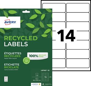 Etiquettes adresses - 99,1 x 38,1 mm - Laser - L7163