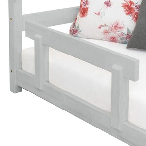 Barrière de lit enfant TRUSTY gris clair