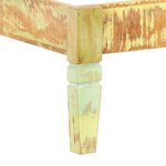 vidaXL Cadre de lit sans matelas Bois de récupération massif 200x200cm