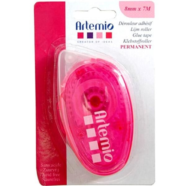 2 dérouleurs adhésifs permanents 7 m x 8 mm