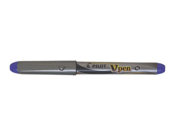 Stylo plume V-Pen SILVER Pte Moyenne Violet PILOT