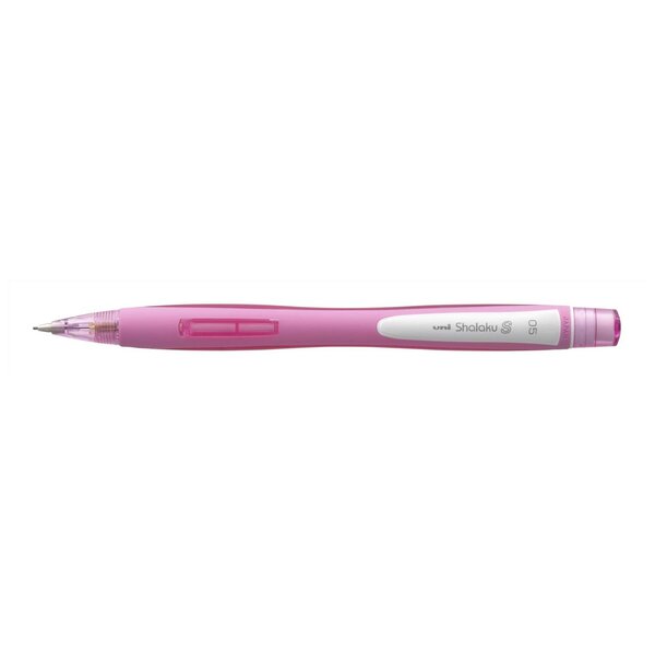 Porte-mines Avance latérale Shalaku S M5228 Grip 0,5mm Rose x 12 UNI-BALL