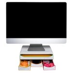 Module De Classement Toolbox 4 Tiroirs Black Office - Blanc/arlequin - Exacompta