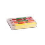Malette 216 crayons de couleur hexagonaux  laqués  12 couleurs. Ø 2.9mm x 6 primo