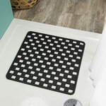 Tapis antidérapant Doby de Sealskin 50 x 50 cm Noir 312003419