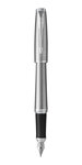 PARKER Urban Stylo plume  Métro métallique  Plume moyenne  encre bleue  Coffret cadeau