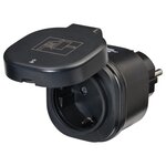 Brennenstuhl connexion de prise wifi noir