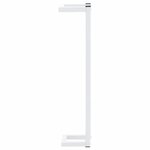 vidaXL Porte-serviette Blanc 12 5x12 5x60 cm Acier