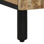 vidaXL Armoire de salle de bain 38x33x58 cm bois massif de manguier