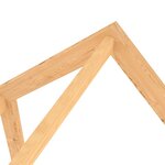 vidaXL Cadre de lit pour enfant et un tiroir bois pin massif 80x160 cm