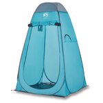 vidaXL Tente d'intimité bleu escamotable imperméable
