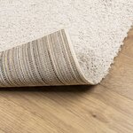 vidaXL Tapis shaggy PAMPLONA poils longs moderne crème 80x250 cm