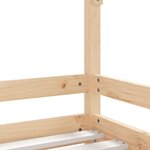vidaXL Cadre de lit pour enfant 80x160 cm bois de pin massif