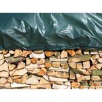 Nature Bâche à bois 1 5x6 m PE Vert