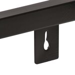vidaXL Étagères murales 2 Pièces 80 cm Bois d'acacia massif