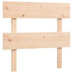 vidaXL Cadre de lit sans matelas 90x200 cm bois de pin massif