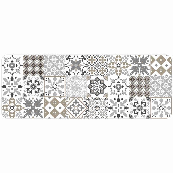Tapis Rectangle 45x120 cm Mousse Salou Naturel