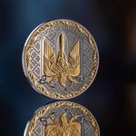 Pièce de monnaie en Argent 1000 Satoshi g 31.1 (1 oz) Millésime 2025 United Crypto States THE WINGS OF FREEDOM