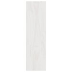 vidaXL Bibliothèque/Séparateur de pièce Blanc 100x30x103 cm Pin massif