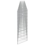 vidaXL Mur de gabion Acier galvanisé 630 x 30 x 100 cm