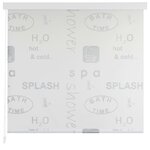 vidaXL Store roulant de douche 80x240 cm Éclaboussures